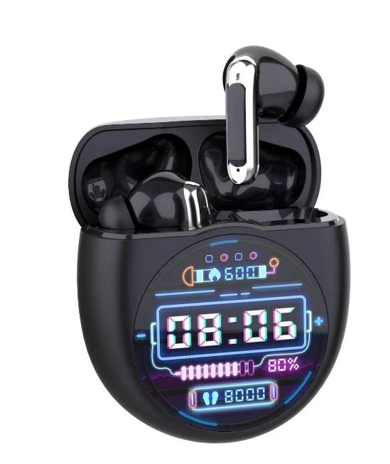 YX35 1.28 high-definition screen, in-ear handle noise-cancelling dual-label ANC+ENC