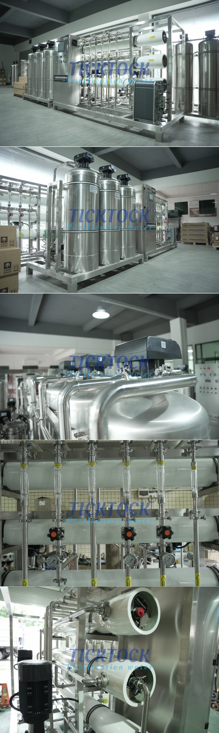 2T/H RO EDI Ultrapure Water System | Industrial Water Purification Ticktock