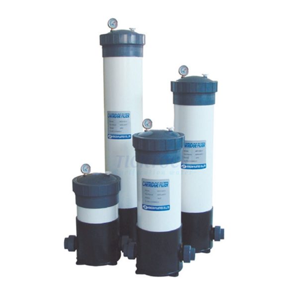 PVC Plastic Sea Water Filters PP Cartridge Resisting Acid & Alkali Resistance